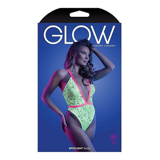 Glow Spotlight Teddy - Babydolls and Chemises