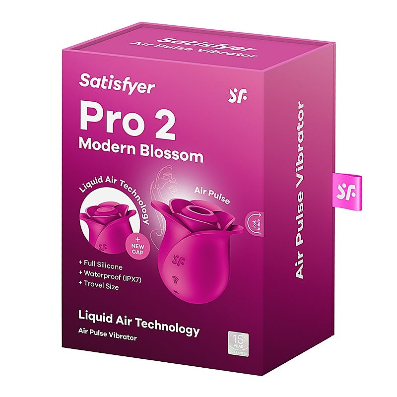 Pro 2 Modern Blossom Clitoral Massager by Satisfyer - Clit Ticklers and Pulsators