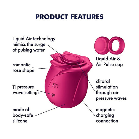 Pro 2 Classic Blossom by Satisfyer - Clit Ticklers and Pulsators