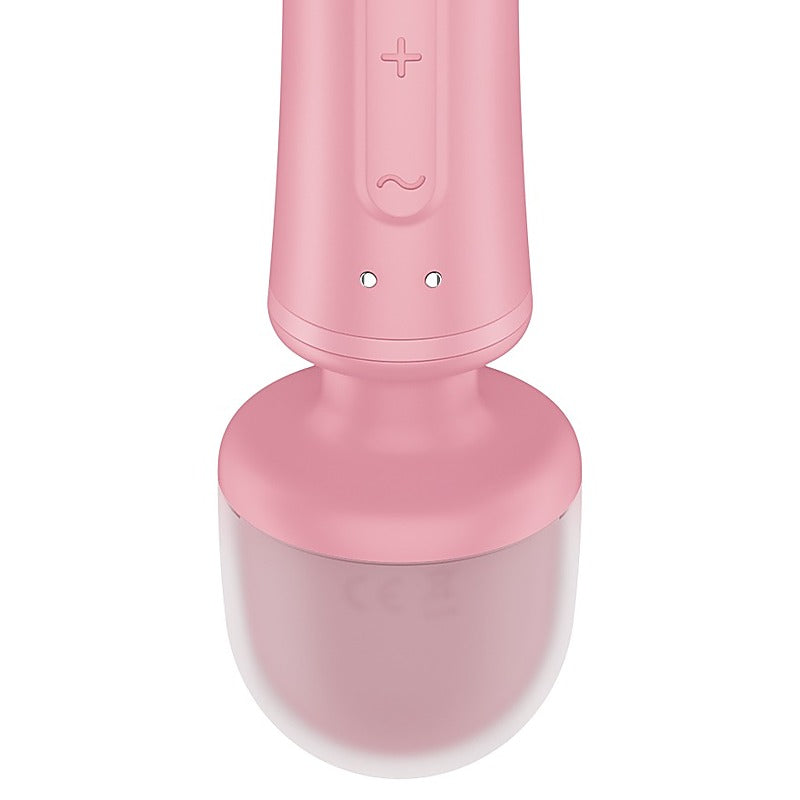 Satisfyer Triple Lover Rabbit Style Clitoral and G Spot Stimulator - Glass Sex Toys