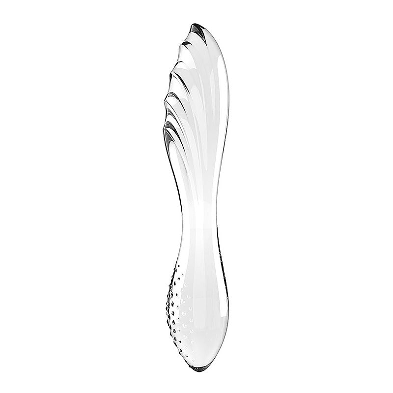 Satisfyer Dazzling Crystal 1 G Spot Glass Dildo - Glass Sex Toys