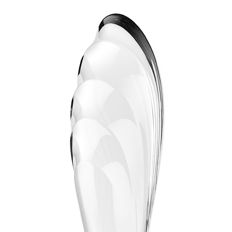 Satisfyer Dazzling Crystal 1 G Spot Glass Dildo - Glass Sex Toys