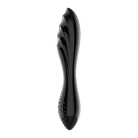 Satisfyer Dazzling Crystal 1 G Spot Glass Dildo - Glass Sex Toys