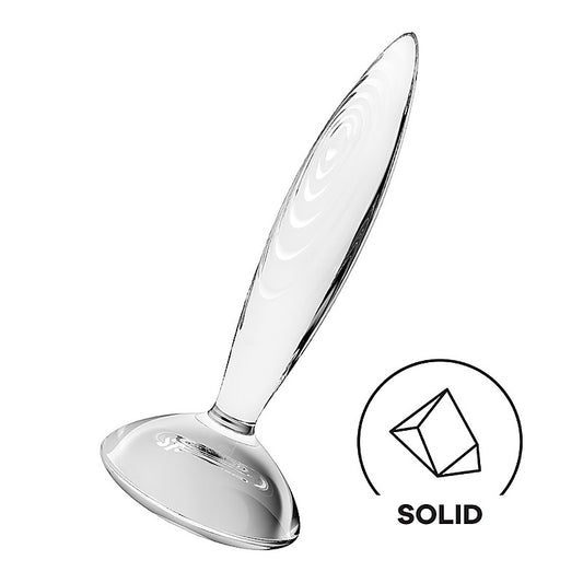 Satisfyer Sparkling Crystal Glass Butt Plug