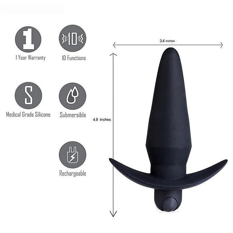 Cosmic Pleasure Rechargeable Butt Plug by Maia Toys - Butt Plugs