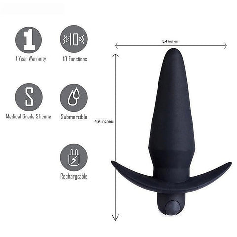 Cosmic Pleasure Rechargeable Butt Plug by Maia Toys - Butt Plugs