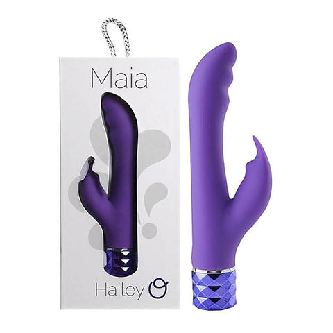 Premium Dual Pleasure Massager by Maia Toys - Rabbit Vibrators