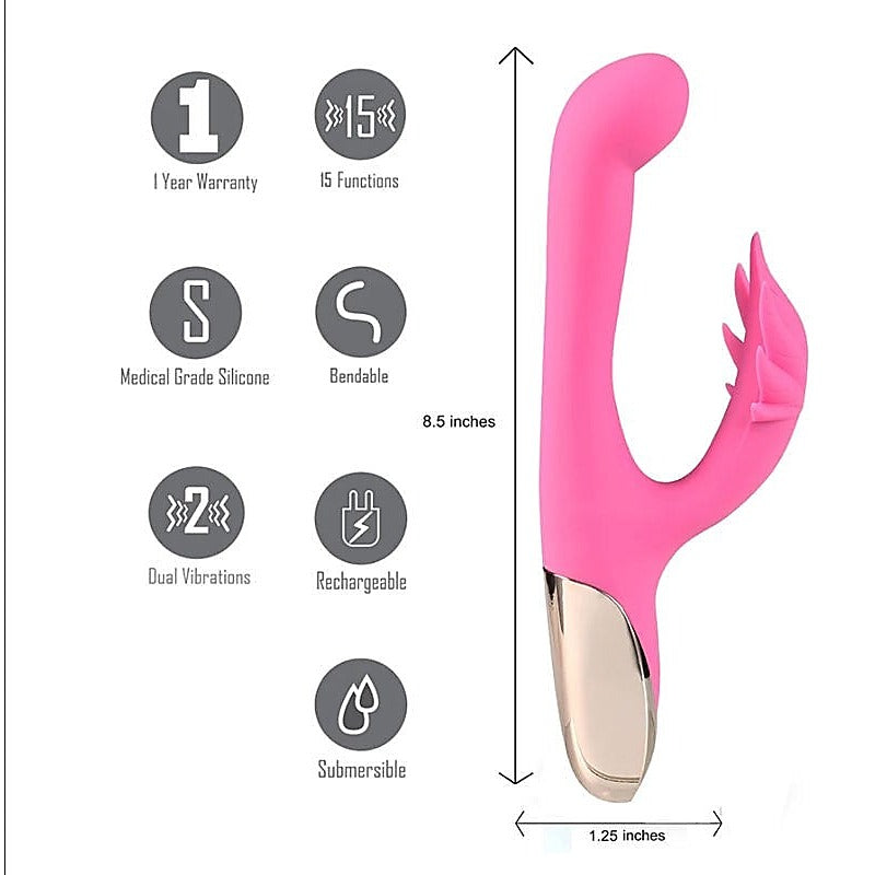 Professional-Grade Maia Maui 420 by Maia Toys - Rabbit Vibrators