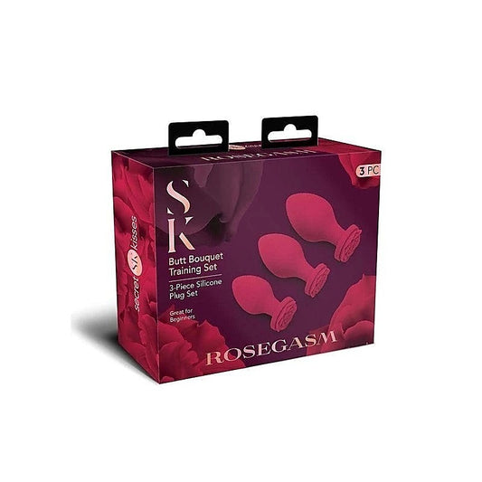 Secret Kisses Rosegasm Butt Bouquet Training Set - Butt Plugs