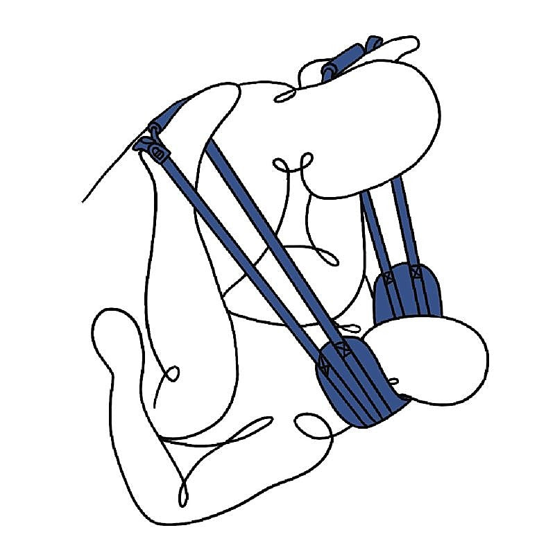Pivot Deluxe Doggie Strap by Sportsheets - Sex Furniture