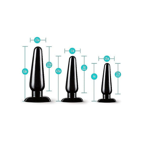 Anal Adventures - Discover Intimate Pleasures with Basic Plug Set - Butt Plugs