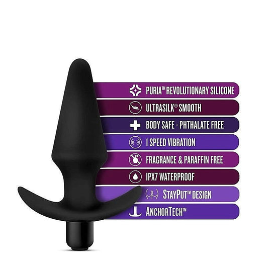 Platinum Pleasure - Vibrating Anal Plug for Unforgettable Experiences - Butt Plugs