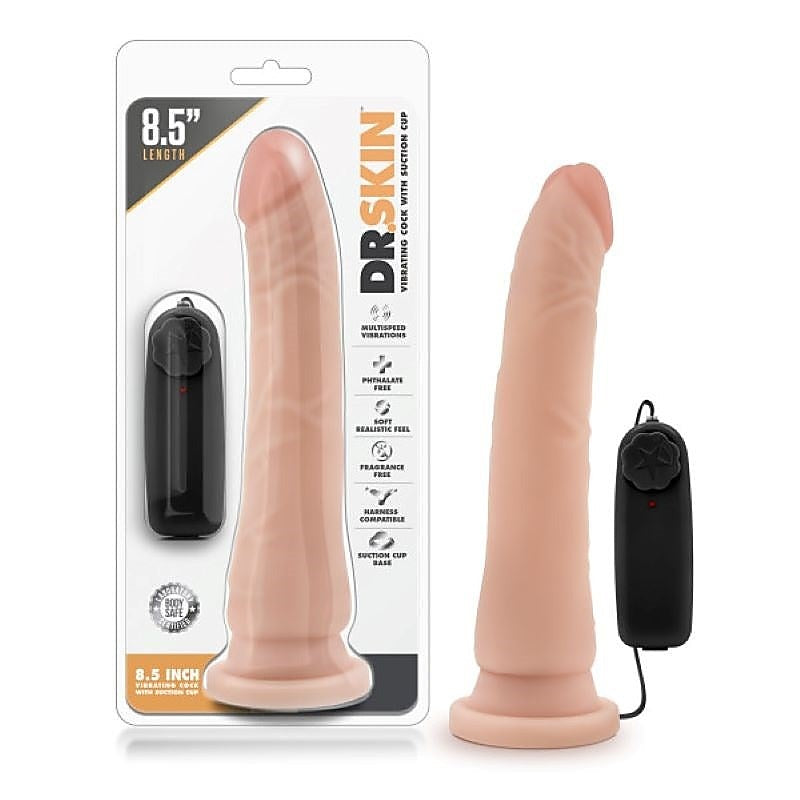 Dr. Skin's Vibrating Realistic Pleasure Enhancer - Realistic Dildos