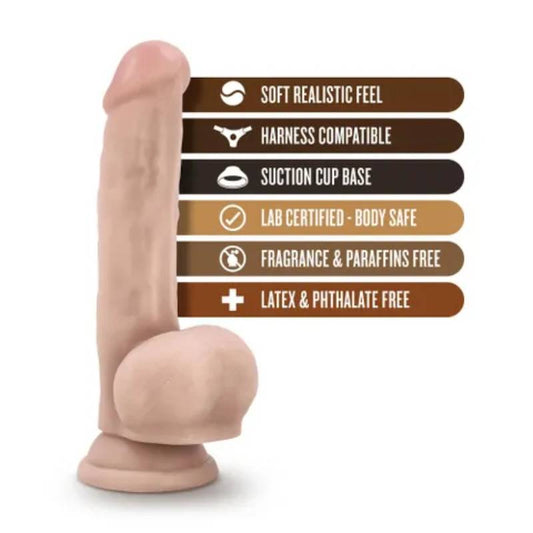 Coverboy Mr. Jackhammer 8'' Dong by Blush Novelties