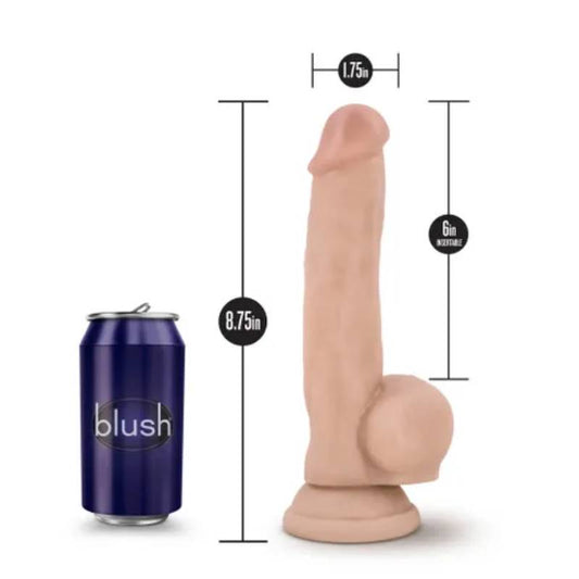 Coverboy Mr. Jackhammer 8'' Dong by Blush Novelties