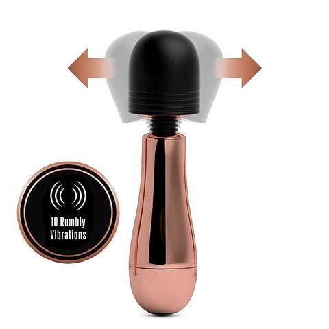 Lush Chloe USB Rechargeable Mini Massager by Blush Novelties - Body Wands