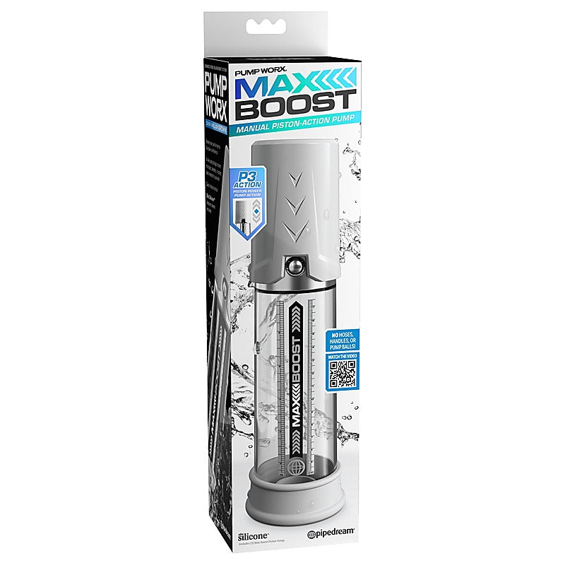 Pump Worx Max Boost Penis Enlargement Pump - Realistic Dildos
