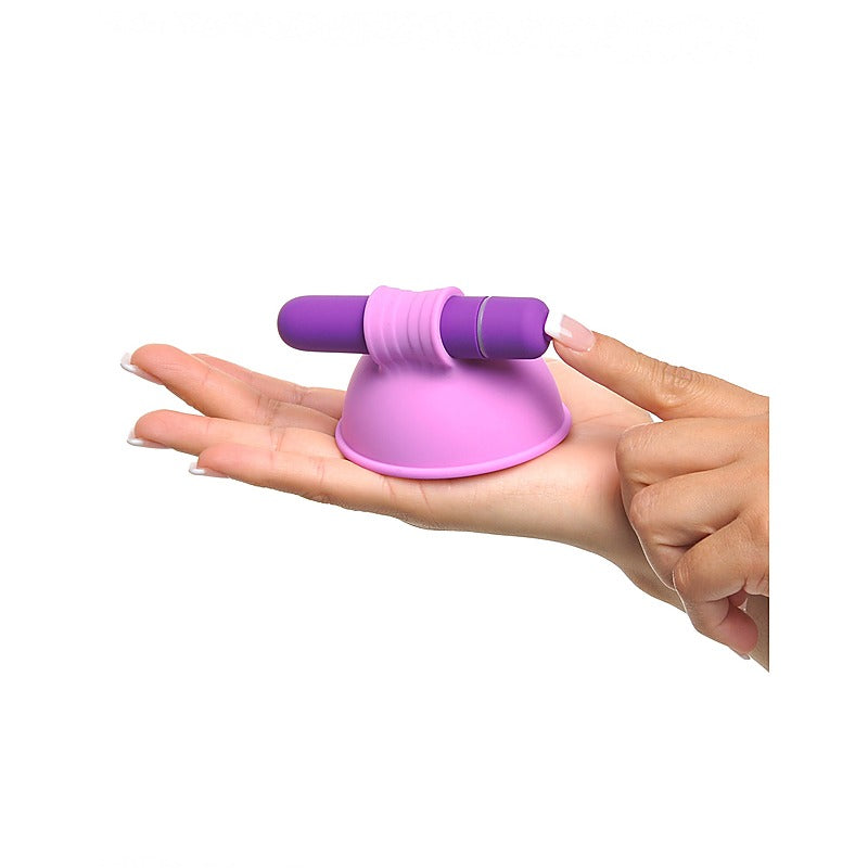 Fantasy For Her Vibrating Breast Suck-Hers Clamps - Nipple and Clit Clamps
