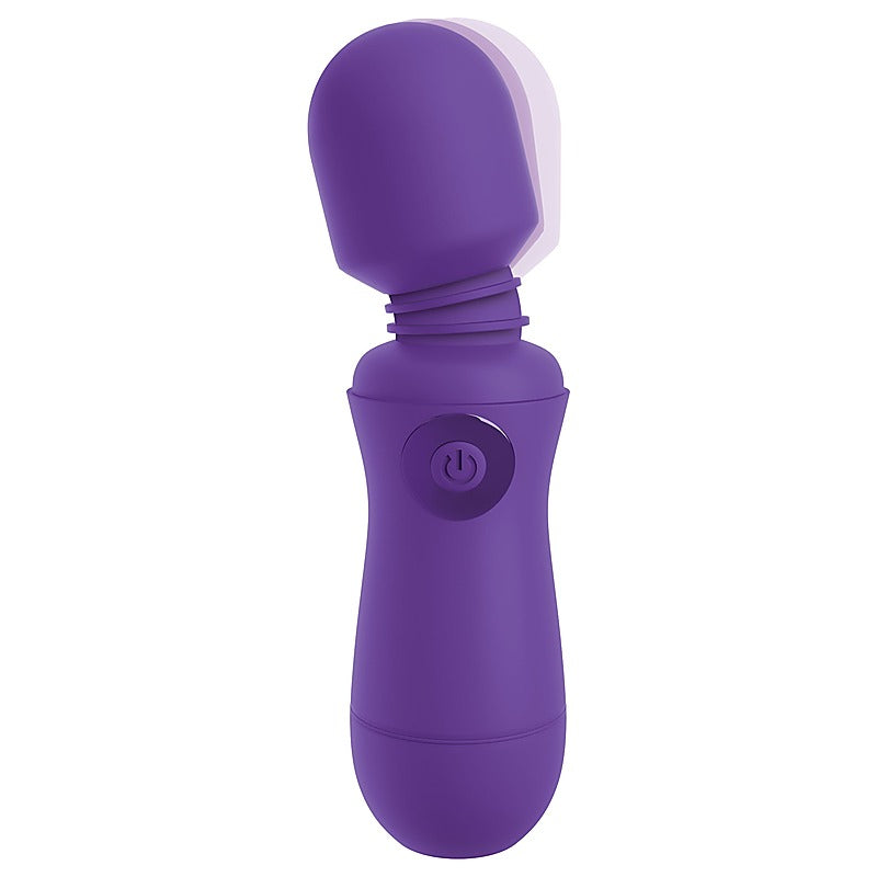 Pipedream OMG! Wands #Enjoy Rechargeable Body Wand Purple - Body Wands