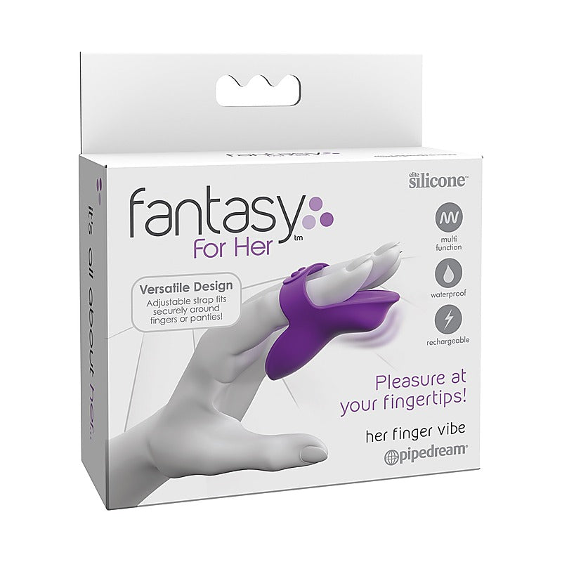 Fantasy For Her Multi Functions Finger Vibrator - Finger and Tongue Vibrators