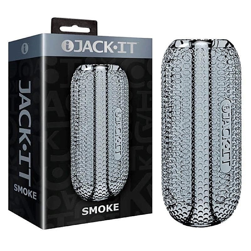 Jack-It Stroker Smoke by Icon Brands - Masturbators and Strokers