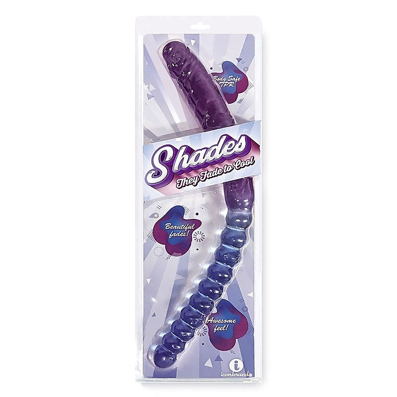 Shades 17 Inch Double Dong by Icon Brands - Double Ender