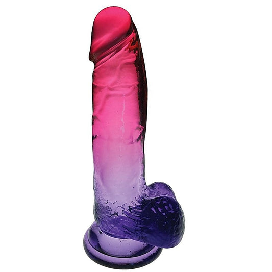 Shades 8 Inch Jelly TPR Dong
