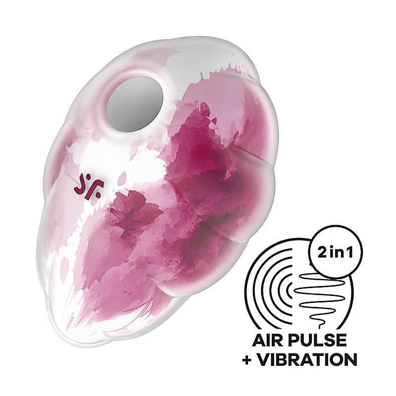 Cloud Dancer Air Pulse Clitoral Vibrator by Satisfyer - Clit Ticklers and Pulsators