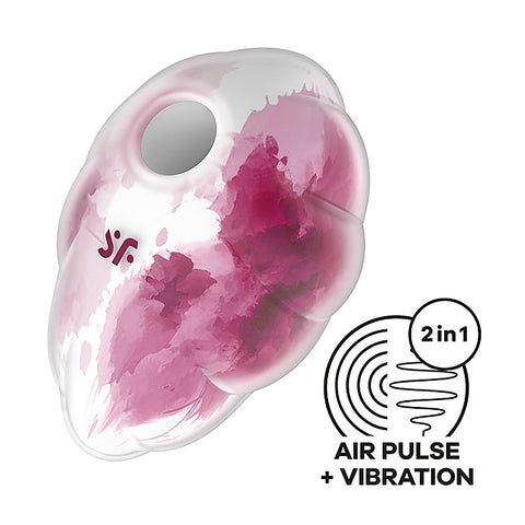 Cloud Dancer Air Pulse Clitoral Vibrator by Satisfyer - Clit Ticklers and Pulsators