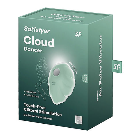 Cloud Dancer Air Pulse Clitoral Vibrator by Satisfyer - Clit Ticklers and Pulsators