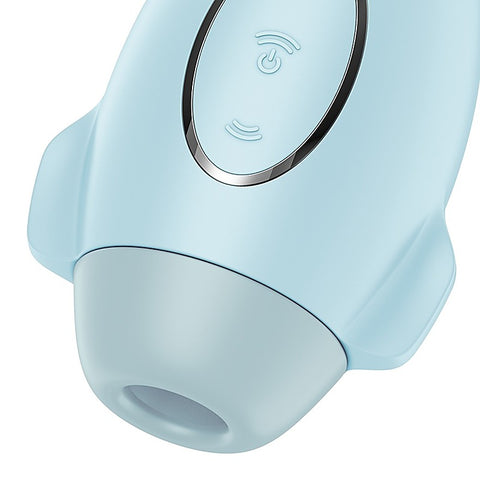 Mission Control Double Air Pulse Clitoral Vibrator - Pussy And Clit Toys