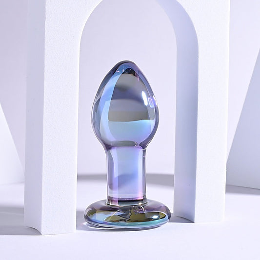 Playboy Pleasure Jewels Plug Glass Anal Plug - Glass Sex Toys