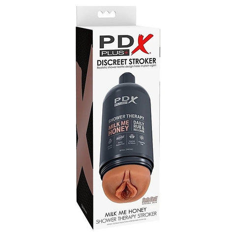 Pdx Plus Shower Therapy Milk Me Honey - Realistic Butts And Vaginas