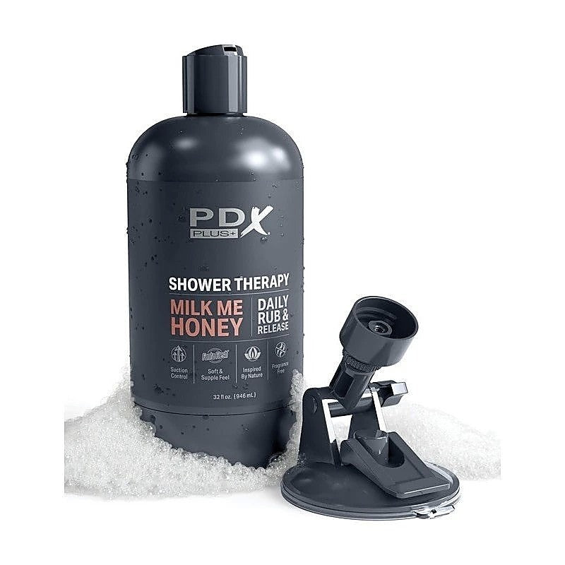 Pdx Plus Shower Therapy Milk Me Honey - Realistic Butts And Vaginas