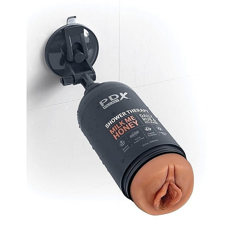 Pdx Plus Shower Therapy Milk Me Honey - Realistic Butts And Vaginas