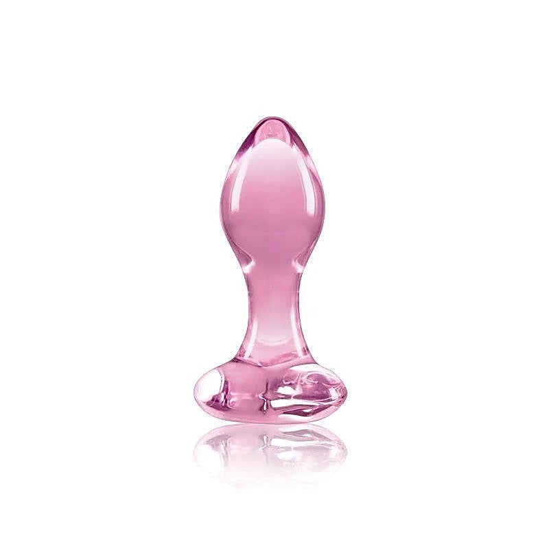 Crystal - Heart Glass Butt Plug - Butt Plugs