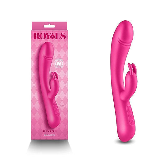 Rechargeable Dual-Motor Luxury Massager by NS Novelties - Rabbit Vibrators