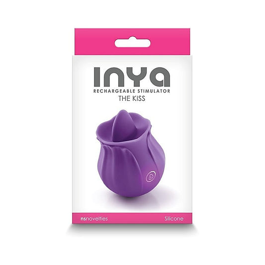INYA The Kiss - Rapid Tongue Stimulator for Unparalleled Pleasure - Glass Sex Toys
