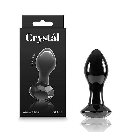 Luxurious Crystal Gem Glass Anal Accessory - Elevate Your Intimate Experiences - G-Spot Vibrators