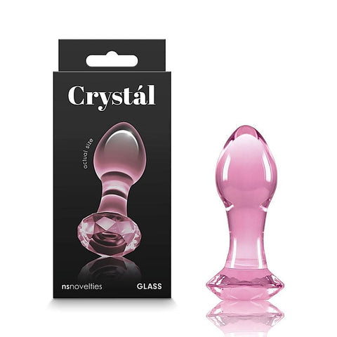 Crystal Gem Glass Anal Accessory by NS Novelties - G-Spot Vibrators