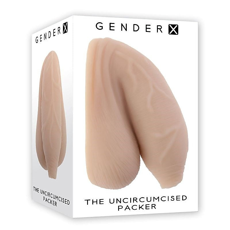 Premium The Uncircumcised Packer by Evolved - Strap On Sextoys