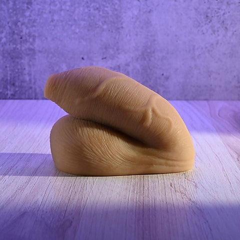 The Uncircumcised Packer Medium by Evolved - Strap On Sextoys