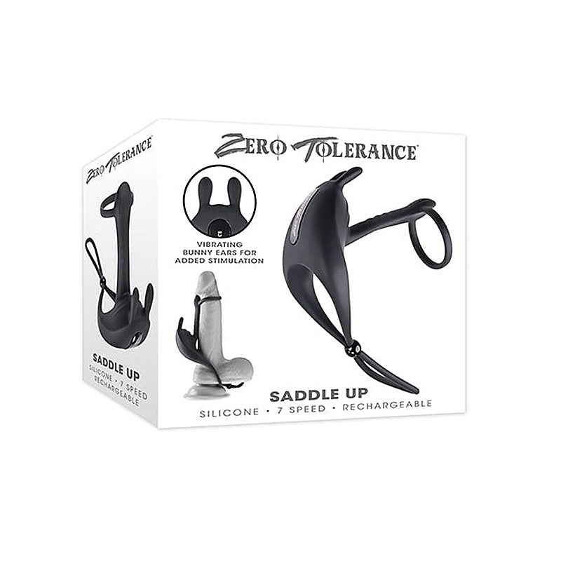 Saddle Up Cock and Ball Vibrator by Evolved - Cock Rings