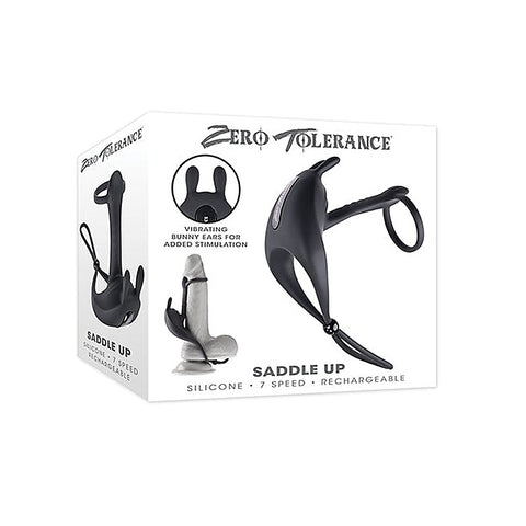 Saddle Up Cock and Ball Vibrator by Evolved - Cock Rings