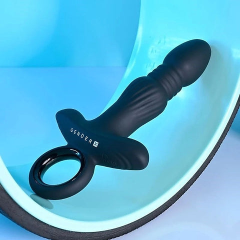 Dual Delight Beaded Plug and Mini-Vibe Combo by Evolved - Anal Vibrators