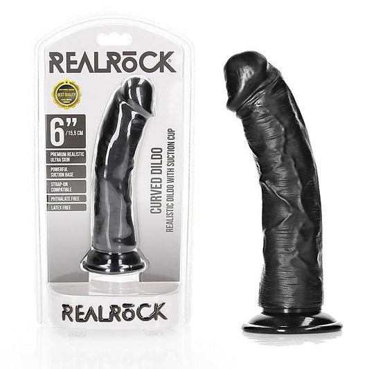 REALROCK Realistic Curved Dildo - Elevate Satisfaction, Pleasure Revolution