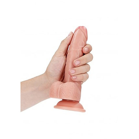 Premium REALROCK Curved Dildo by Shots Toys - Realistic Dildos