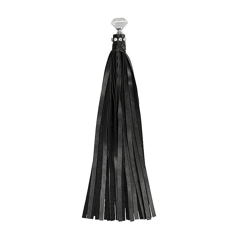 Premium Diamond Studded Whip by Shots Toys - Whips And Crops