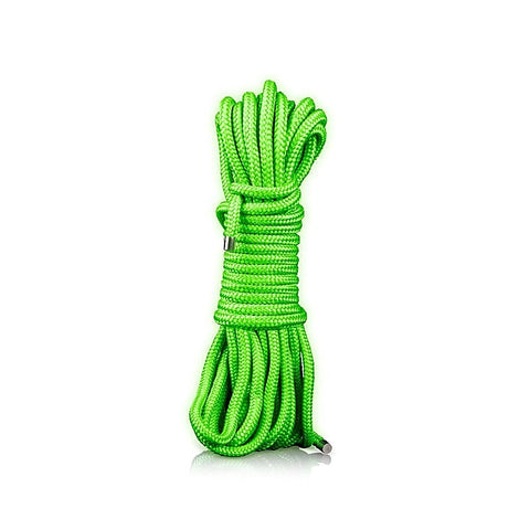 Professional Glow In Dark Rope by Shots Toys - Cuffs and Restraints