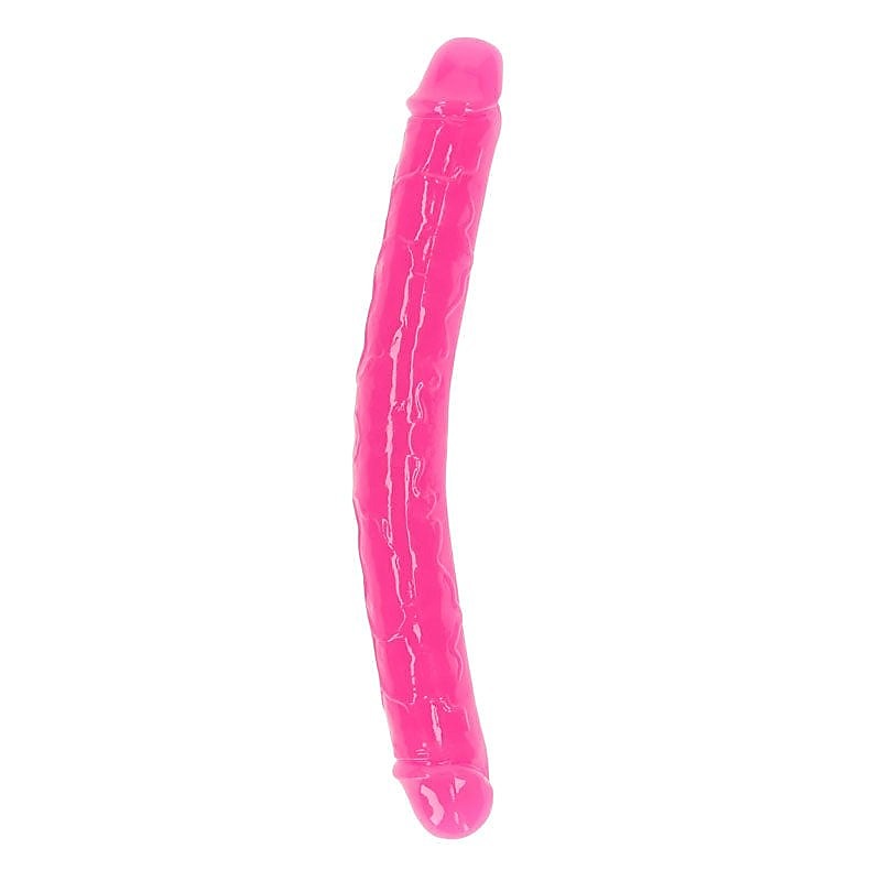 REALROCK Dual-Ended Glow-in-the-Dark Pleasure Toy - Realistic Dildos